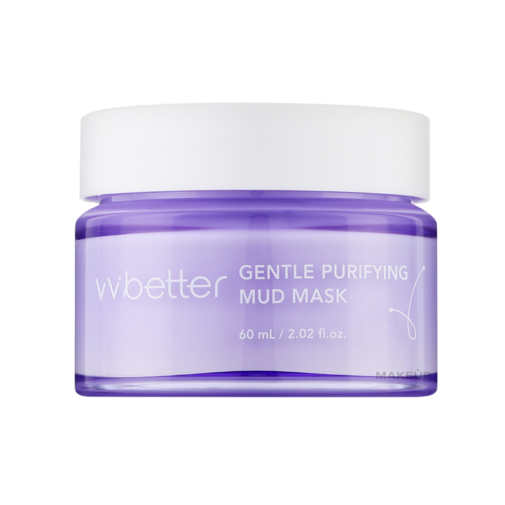 Vvbetter Gentle Purifying Mud Mask švelni valomoji purvo kaukė, 60 ml