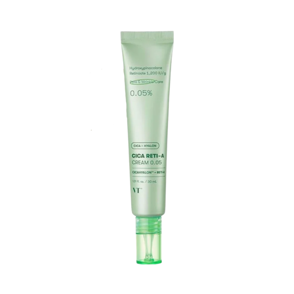 VT Cosmetics - Cica Reti-A Cream 0.05% - Face Cream with Retinol - veido kremas su retinoliu, 30ml