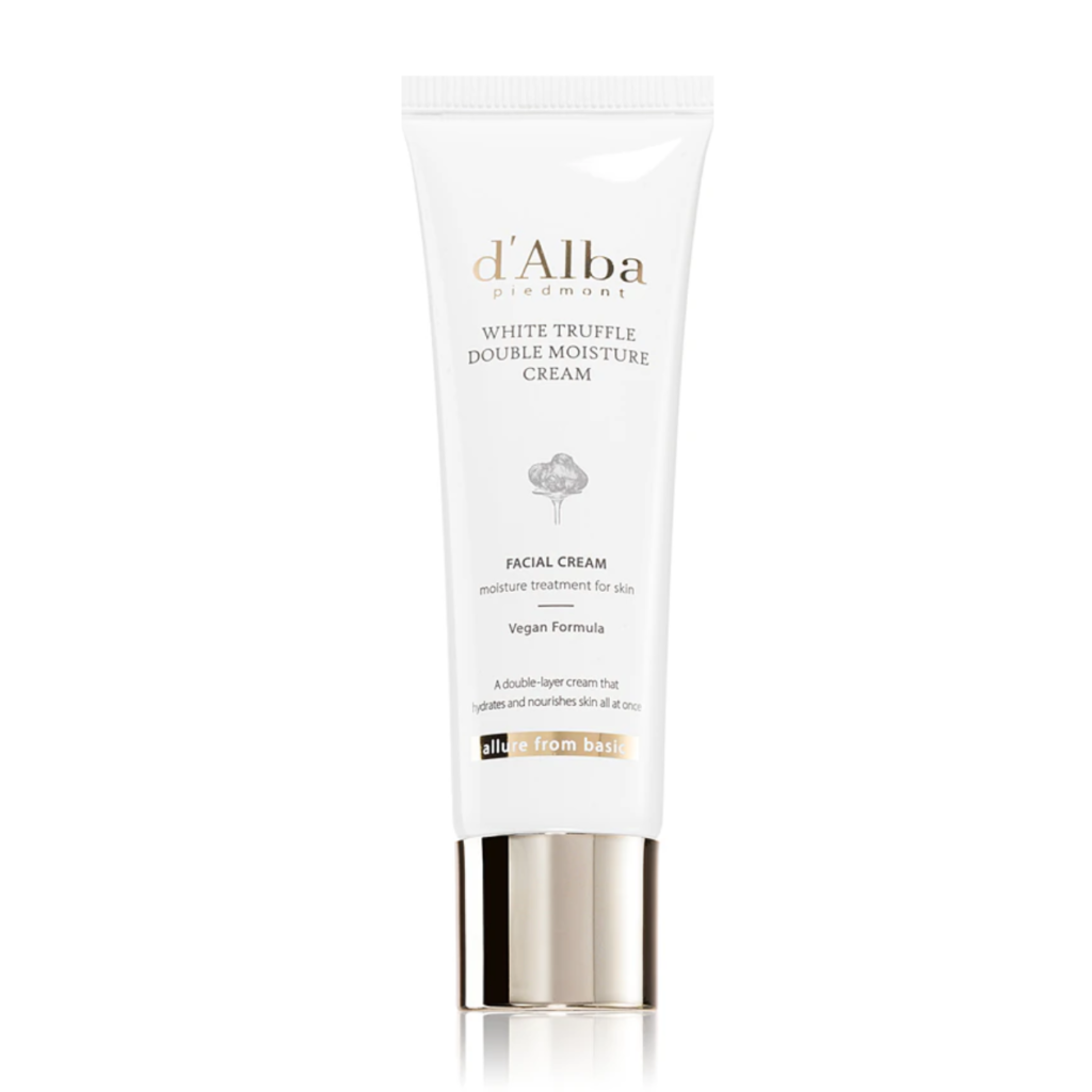 d'Alba - White Truffle Double Moisture Cream - dvigubo drėkinimo veido kremas, 60ml